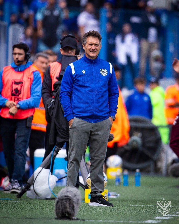 Guillermo Barros Schelotto en Vélez. (foto Prensa Vélez)