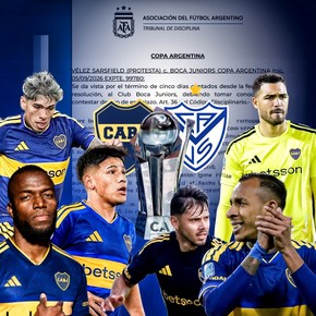 El Tribunal de Disciplina rechazó la protesta de Vélez y multó a Boca, que sigue en la Copa Argetina