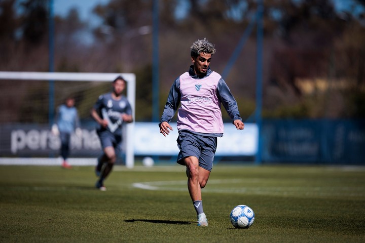 Ronaldo Martínez, flamante refuerzo de Vélez. (Prensa Vélez).