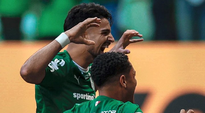 José Manuel López, la carta de gol de Palmeiras.