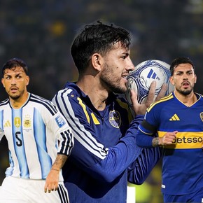 Paredes, inédito: con nivel de Selección, sin poder jugar por la sanción y la charla con Scaloni