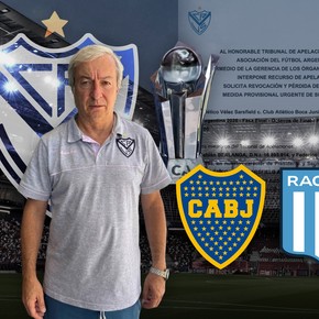 Bomba: Vélez apeló y pidió la suspensión del Boca-Racing en la Copa Argentina