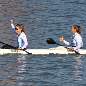 El canotaje argentino no para: triple oro para arrancar el viernes en los Suramericanos