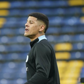Escala el conflicto: Marcos Rojo, ausente en la práctica de Racing