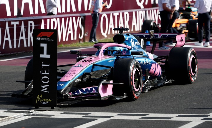 El Alpine de Gasly (Reuters).