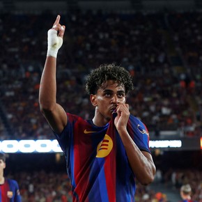 Lamine Yamal hizo historia con Barcelona y superó a Mbappé y Haaland
