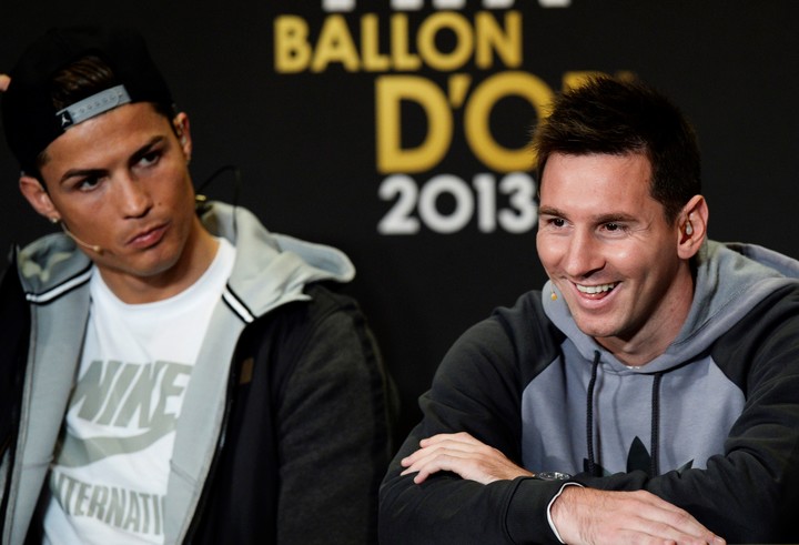 En los últimos 20 años, Cristiano y Messi estuvieron en casi todas las nominaciones.