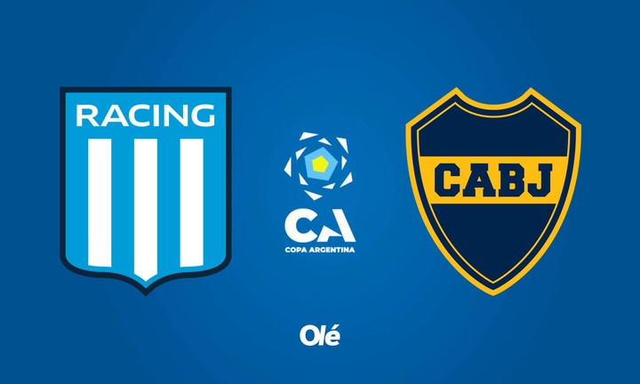 Racing vs. Boca, por la Copa Argentina 2026.
