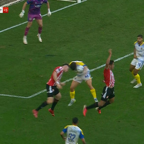 Salieron los audios del VAR de la final de Estudiantes y Rosario Central por la Supercopa Internacional