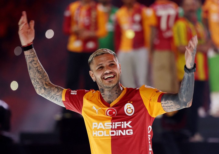 Icardi, al dejar Galatasaray.
 REUTERS/Dilara Senkaya