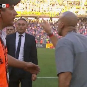 Verón lo fue a buscar a Herrera: "Es toda tuya, sos un ladrón"