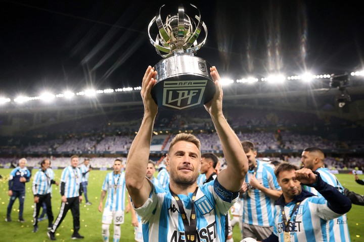La Supercopa de Racing. (foto: AFP)