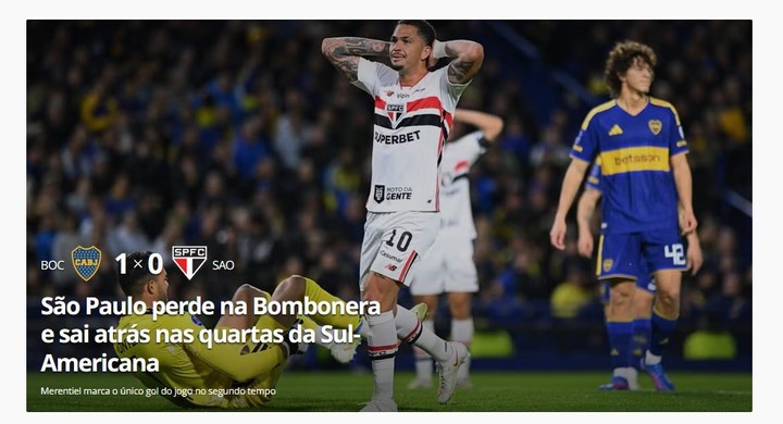 Globo Esporte.