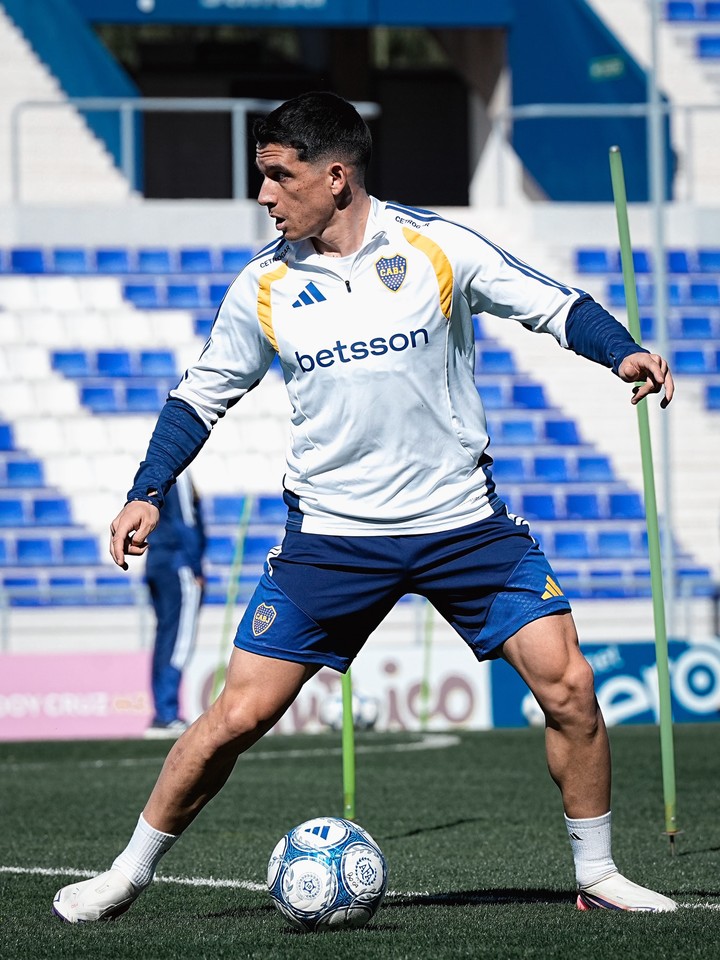 Blanco podría parar: Satas podría ocupar su lugar (Prensa Boca).