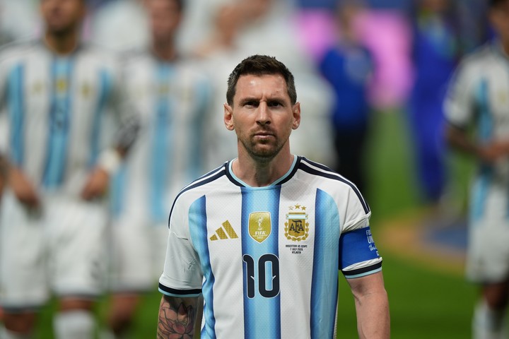 Messi se despedirá en el Monumental ante el público argentino.-EFE/ Alberto Boal