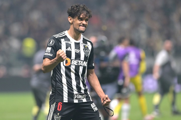 Gustavo Scarpa, delantero del Mineiro, y su pasión fuera de las canchas. (EFE/ archivo).