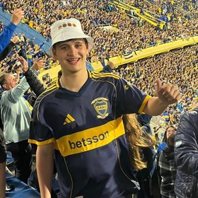 Viral feliz: el hincha estafado le cuenta a Olé cómo terminó su odisea viendo a Boca en Rosario