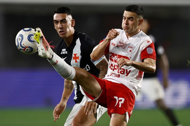 Vasco viene de eliminar al Independiente Santa Fe en la Sudamericana.