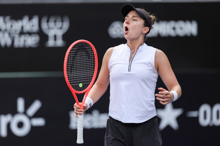 Podoroska cerró un gran torneo. (EFE/ Sebastião Moreira)
