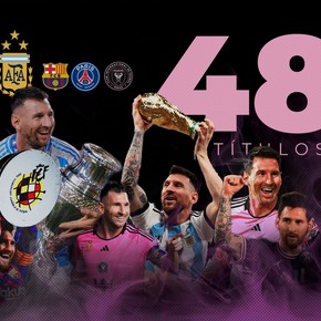 Un título más para Lionel Messi: uno x uno, los 48 trofeos que levantó en su carrera