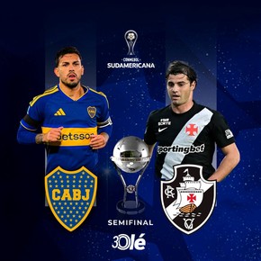 Copa Sudamericana: con rival confirmado, cuándo juega Boca las semis y dónde define