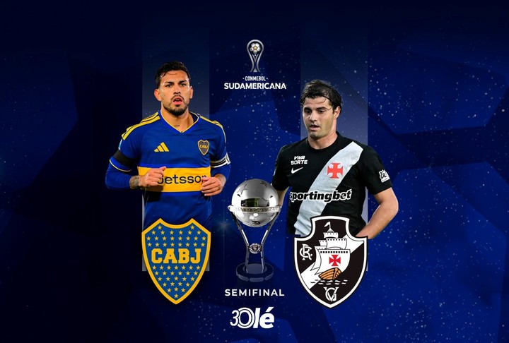 Boca vs. Vasco da Gama, por la semifinal de la Sudamericana.