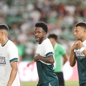 El gesto de Vinicius, Mbappé y Konaté que generó polémica en el Real Madrid por un mensaje sobre Ceuta