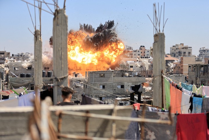 El conflicto en Gaza, una temática constante que desborda de la agenda política. (REUTERS)