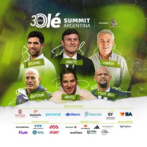 El Olé Summit pone primera: maratón de figuras, charlas imperdibles y camisetas de Messi y Maradona