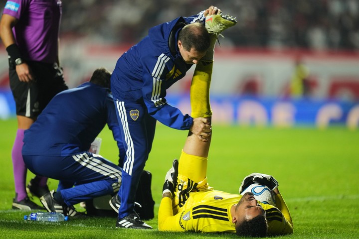 Atención en el final para Montero, en tiempo agregado... (AP).
