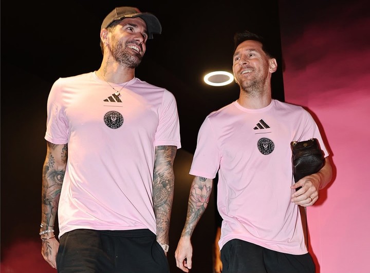 De Paul y Messi, juntos en Inter Miami (Foto: MLS).