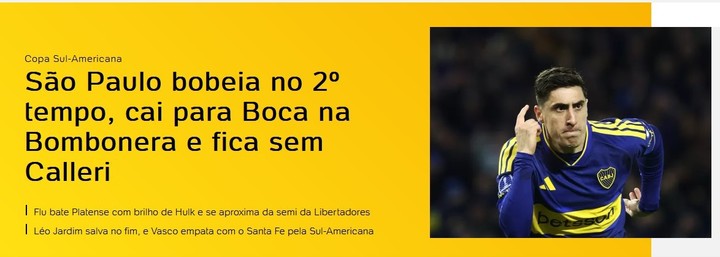 UOL Esporte.
