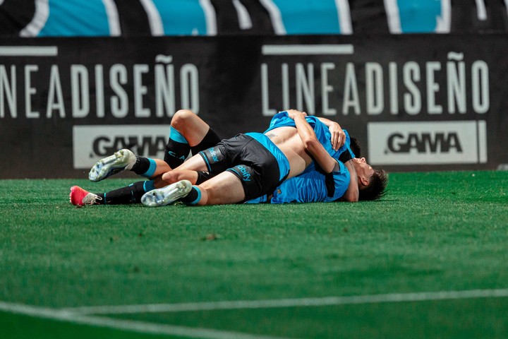 Mendieta empató con un golazo el clásico de Reserva entre Belgrano y Talleres (Prensa Belgrano).