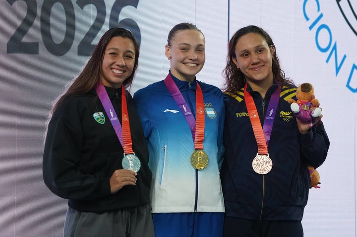 En total obtuvo siete medallas (Juano Tesone). 