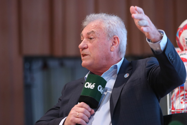 Pumpido habló sobre la formación de jugadores (Foto: Carlos Roberto Bairo).