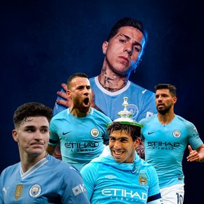 Con la llegada de Enzo Fernández: todos los argentinos que jugaron en el Manchester City