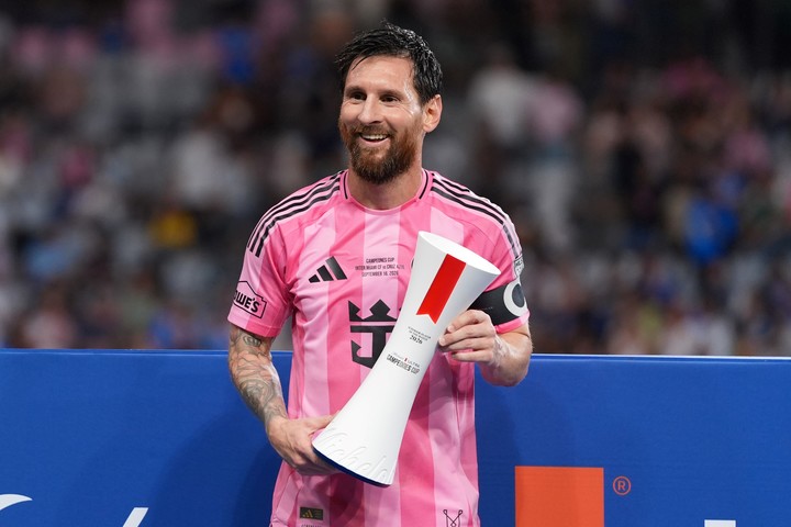 Lionel Messi, jugador del partido en la final. (EFE/ Alberto Boal)