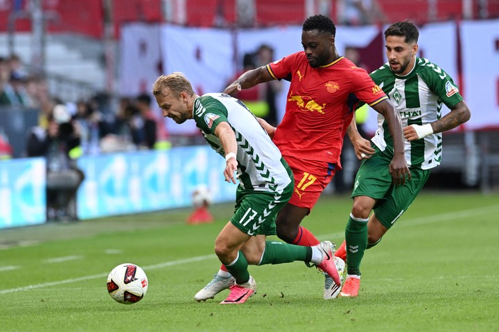 Leipzig vs. Werder Bremen. (AP)