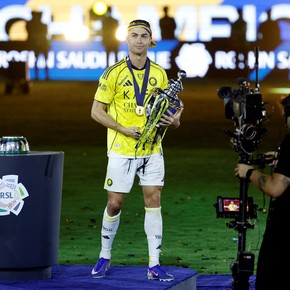 Cristiano Ronaldo lideró a Al Nassr hacia el título saudí con un doblete 