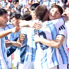 Videos: el golazo de la clasificación a la final y los mejores momentos de Argentina vs. Perú en los Suramericanos