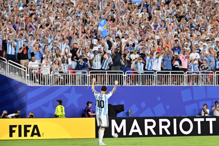 Messi fue una de las grandes figuras del Mundial 2026, llevando a la Selección a la final. (EFE/EPA/AMY KONTRAS)