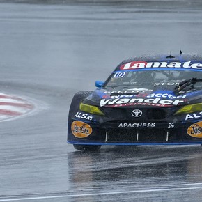 TC en San Luis: con la pista mojada por la nieve, Di Palma logró la pole tras casi nueve años