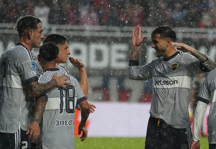 Boca viene de ganarle a San Lorenzo en el Nuevo Gasómetro (Foto Marcelo Carroll - CLARIN).