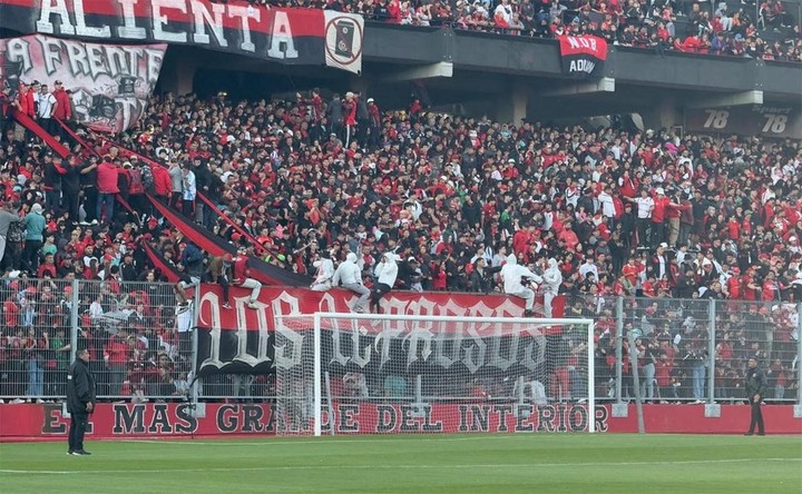La popular de Newell´s en la previa del clásico rosarino