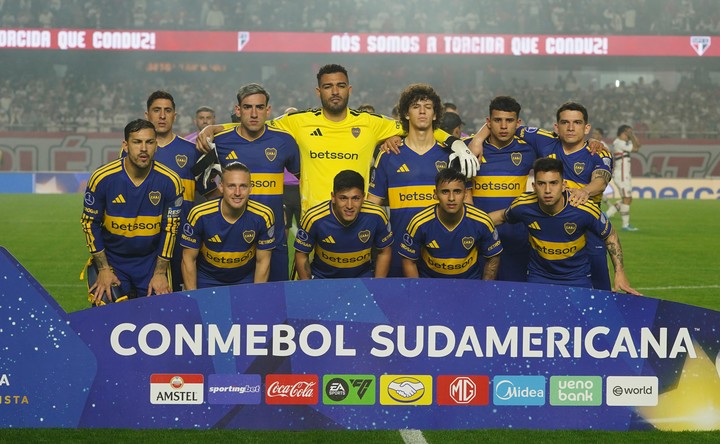Boca vs. San Pablo (Foto Marcelo Carroll - CLARIN).