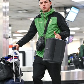 Bolivia llegó a la Argentina y se prepara para enfrentar a la Selección
