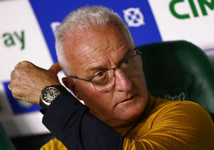 Dorival en el clásico con Palmeiras (Reuters).
