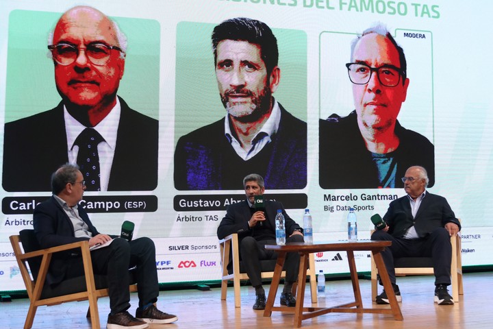 Carlos del Campo y Gustavo Abreu, representantes del TAS. Fotos: Carlos Bairo.