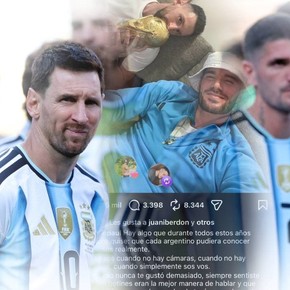 El conmovedor mensaje que De Paul le dedicó a Messi por su despedida en la Selección: "Me lo voy a llevar toda la vida"