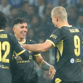 Con asistencia de Enzo Fernández y doblete de Haaland: el City debutó en la Champions con un triunfazo en Portugal

